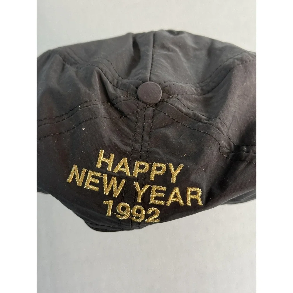 Vintage Alabama Chicago Hat Cap‎ Snap Back Mens One Size Black USA New Year 1992